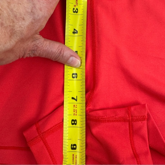 Roxy Red Booty Gym Shorts - Picture 7 of 10